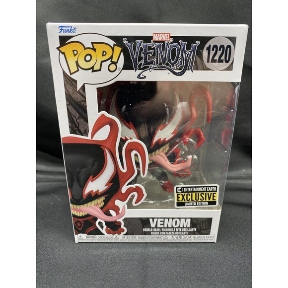 Venom Carnage Miles Morales Pop! Vinyl - EE Exclusive #1220 Funko - Picture 1 of 7